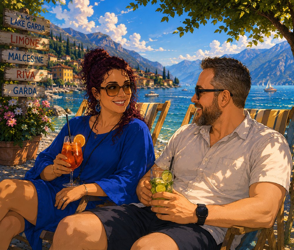 Nicole Schneider-Grain am Gardasee — 4 Strategien gegen das Sommerloch